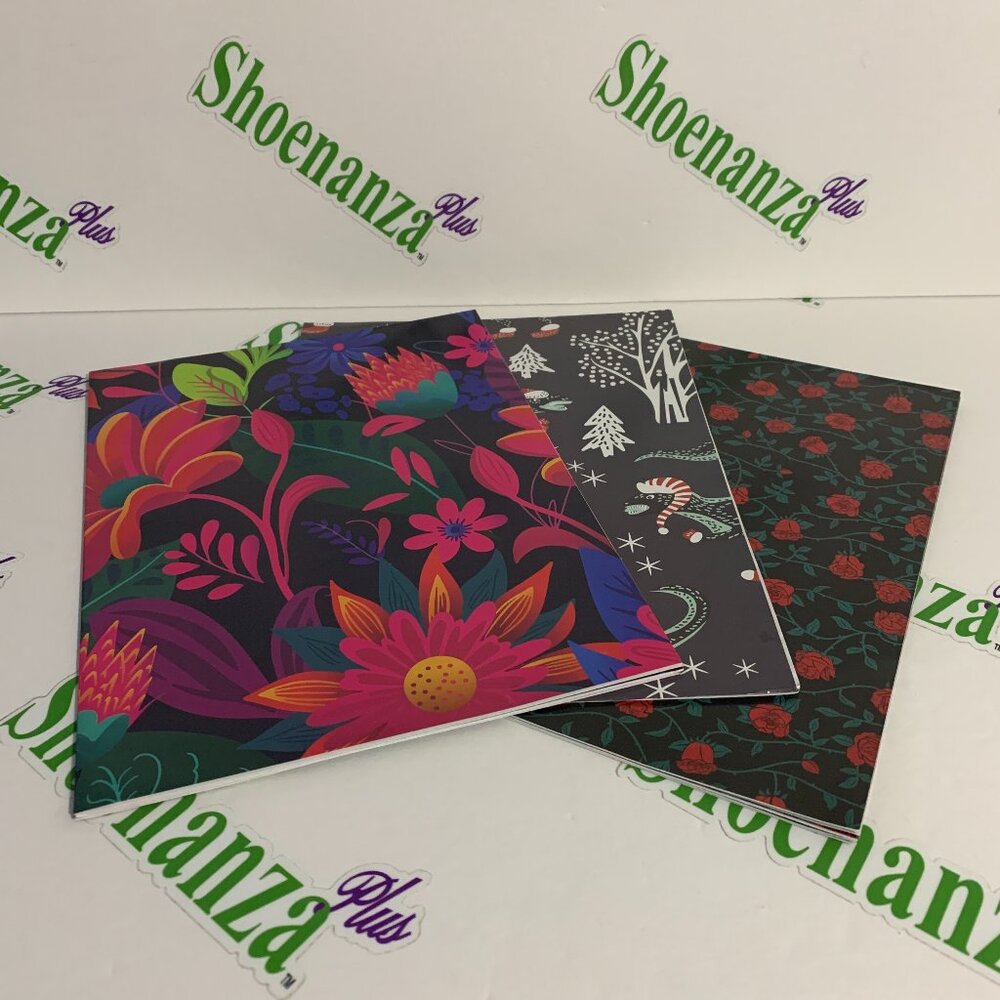 RSVLTS Wrapping Paper 3 Pack Gift Wrap Set Christmas Floral Dinosaur Snowman